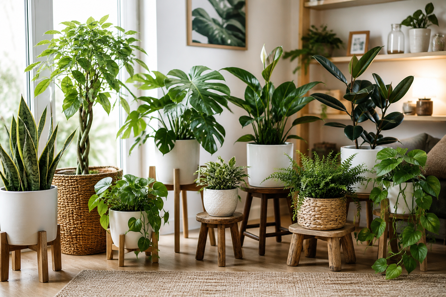 Plant size preview